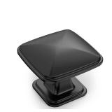 Amerdeco 10 Pack K0003MB Matte Black Cupboard Drawer Knobs Kitchen Cabinet Knobs Single Hole Cabinet Handles Dresser Knobs - Retail: $26