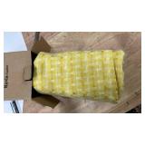 Kevin Textile Outdoor Waterproof Throw Pillow Covers Pack of 2 Farmhouse Decorative Cushion Covers for Garden Patio Tent Balcony Bench Couch Sofa 12x20 Inch, Yellow - Retail: $15