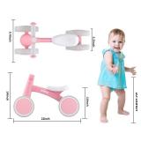 SEREED Baby Balance Bike for 1 Year Old Boys Girls 12-24 Month Toddler Balance Bike, 4 Wheels Toddler First Bike, First Birthday Gifts - Retail: $58