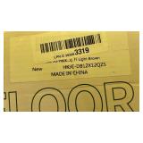 Vallisco Light Brown Self-Adhesive Vinyl Floor Tiles 12x12 30pack - Retail: $25