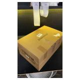 Shenmoyl Bathroom Light Fixtures, 3-Light Brass Vanity Wall Light Over Mirror with Amber Tulip Glass Shade for Bedroom Living Room - Retail: $86