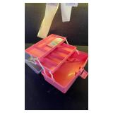 Plastic Pink ToolTackle Box -