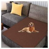 fuguitex Waterproof Dog Bed Cover Couch Cover for Pet Anti-Slip Cat Mat Pet Pad Blanket for Sofa Chair Recliner Bed Furniture Protrctor - Retail: $13