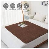 fuguitex Waterproof Dog Bed Cover Couch Cover for Pet Anti-Slip Cat Mat Pet Pad Blanket for Sofa Chair Recliner Bed Furniture Protrctor - Retail: $13