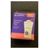 Lansinoh Breast Milk Storage Bags, Fast Freeze and Thaw Breast Milk Bags for Baby Bottle Feeding - 50ct6oz