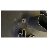 Automotive Center Console Trash Bin with Push Lid and Trash Bags - Retail: $15