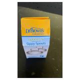 Dr. Brown s Options+ Wide-Neck Baby Bottle Sippy Spout  2 Count - Retail: $14