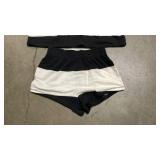 Retro Black and White Athletic Set S - Retail: $45