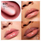 LftOreal Paris Plump Ambition Hyaluron Lip Oil, 24 HR Lip Gloss with Hyaluronic Acid, Volumizing Formula with Glass-Like Shine, Worth It 601, 0.16 Fl Oz - Retail: $11