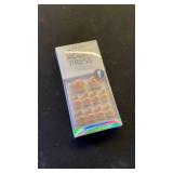 BTArtbox Press on Toenails Short, White French Tips Press on Toe Nails Square, Light Weight and Fit Perfectly Glazed Glue On Toenails with Glue, Fake Toe nails in 16 Sizes- 32 Kit, Hope Hope - Retail: