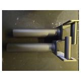 Fitvids 3in x 3in Power Cage Squat Rack Accessories, Weight Plate Holders - Retail: $22