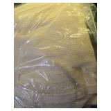 SUNNY GUARD Sun Shade Sail 12ftx16ft Rectangle Butter Cream UV Block Sunshade for Backyard Yard Deck Patio Garden Outdoor Activities and Facility(We Make Custom Size) - Retail: $50