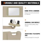 Sun Visor with Light for Toyota Camry 2007-2011 with Sunroof, Left Driver Side Beige Sunvisor Replace 74320-06800-B0 - Retail: $23