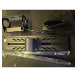 Greenstell Ceiling TV Mount with Power Outlet, TV Mount for 26-65 inch TVs, Ceiling Mount with 900J Surge Protection, Swivel, Tilt and 6 Height Adjustable, Max VESA 400x400mm, Holds up to 110Lbs - Ret