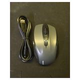 TECKNET Wireless Mouse (BT5.03.0 and 2.4G) Rechargeable 4800 DPI Silent USB A and Bluetooth Mouse 6 Buttons, Wide Compatibility - Grey - Retail: $13