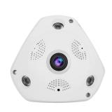 Inwerang 2MP Fish Eye POE IP Camera with Microphone Audio 360Degree Wide Angle,1.7mm Lens,65ft, Motion Detection Indoor Panorama Surveillance Security Camera(Compatible with Hikvision NVR) - Retail: $
