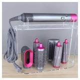 Storage Holder Compatible for Dyson Styler Accessories Acrylic 6 Holes Countertop Organizer Stand Desktop Organizer - Retail: $30