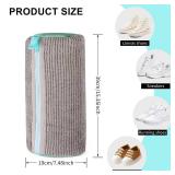 Xan Concept 2Pcs Shoe Washing Machine Bag,Cleaning Bag for All Shoe Types,Laundry Shoe Bag for Washer and Dryer (Gray) - Retail: $23