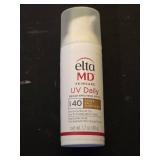 EltaMD UV Daily Tinted SPF 40 Face Sunscreen Moisturizer with Zinc Oxide, Tinted Daily Face Moisturizer with SPF, Sunscreen for Dry Skin,1.7 oz Pump - Retail: $43