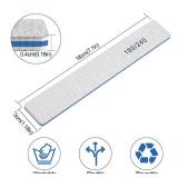Nail File-Nail Files for Natural Nails 180240 Grit, Emery Boards Nail Files Double Sided, 12 PCS Professional Manicure Tools for Nail Tech - Retail: $7