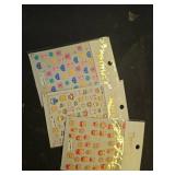Dedyel Cute Nail Stickers 5D Embossed Cartoon Bear Nail Stickers Kawaii Animal Self-Adhesive Nail Decals for Women Girls Kids Nail Art Decoration - Retail: $8
