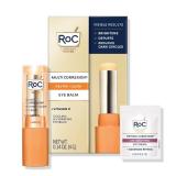 RoC Multi Correxion Revive + Glow Eye Balm with Vitamin C (0.14 oz) + Retinol Eye Cream Packette - Retail: $27