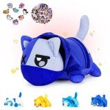 KOWSI Zane Cat Plush Toys Blind Box Cat Plush Series-100percent Polyester Embroidery Plush Pillow-Cute Popular Cat Plush Collectibles (Zane Cat Plush) - Retail: $12