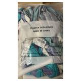 HOOBUY Printed Sofa Cover Stretch Couch Covers Sofa Slipcovers for 3 Cushion Couch with Two Free Pillow Case 07#(3 SeaterLarge 2 Seater) - Retail: $41
