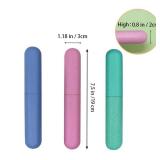 ZYYC 4 Pack Travel Toothbrush Case, Holder Toothbrush Travel Containers for Trip Home Camping Dust-Proof and Sanitary ?Travel Toothbrush Holder - Retail: $4