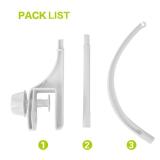 24 inch Crib Mobile Bed Bell Frame arm Bracket, Double nut Screw Fixing Frame -DIY Toy Decoration Bracket (Stand Without Music Box) - Retail: $12