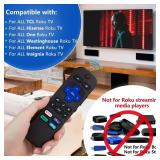 Replacement for Roku Smart TV Remote Control, Compatible for TCL RokuHisense RokuOnn RokuWestinghouse RokuInsignia Roku TV