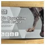 No Knuckling Dog Boot Brace - L - Retail: $35