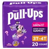 Pull-Ups Girlsft Potty Training Pants, Size 3T-4T Training Underwear (32-40 lbs), 20 Count - Retail: $10