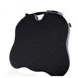 Car Seat Cushion, Comfort Memory Foam Car Cushions for Driving, Seat Cushion for Car Seat Driver with Wedge Design and Raised Back to Broaden Vision, Provides Comfort for Car, Truck, Office Chair - Re
