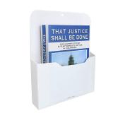 Magnetic File Holder - Magnetic Paper Holder, Pocket Organizer Office Supplies Storage Mail Organizer for Notebooks,Planners,Letter (1 Pack) - Retail: $10