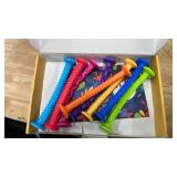 Sensory Toys Kids Suction Fidget Toys: 8 Pack Textured Suction Toys for Classroom - Calm Down Fidget Toys for Kids
