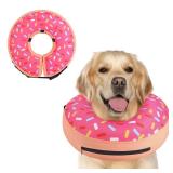 Supet Inflatable Dog Cone Collar Alternative After Surgery, Doggie Neck Donut Collar Recovery ECollar, Soft Dog Cone for Small Medium Large Dogs - Retail: $20