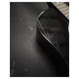 YMC Black Acoustic Guitar - Retail: $35