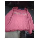 CandK Designs Plus Size Pink Embroidered Jacket - Retail: $25
