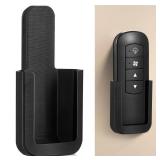 Saillong 1 Pack Ceiling Fan Remote Control Holder with Screws Wall Mount Fan Remote Bracket (Black) - Retail: $8
