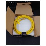 RX WELD Nitrogen Regulator with 0-800 PSI, CGA580 Inlet, Delivery Pressure Equipment Brass Inlet Outlet Connection Gauges with Refrigeration Hose - Retail: $43