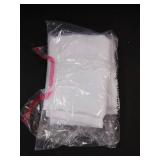 sancua Rectangle Tablecloth - 60 x 84 Inch - Stain and Wrinkle Resistant Washable Polyester Table Cloth, Decorative Fabric Table Cover for Dining Tables, Buffet Parties and Camping, White - Retail: $9
