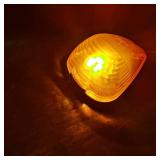 PSEQT Car Roof Marker Lights 10 LED Smoked Amber Top Clearance Running Lights for F250 F350 F450 F550 Super Duty Pickup Trucks SUV (5PCS, Smoked Lens) - Retail: $28