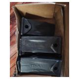 Hicarer 5 Set X156 Excavator Bucket Teeth with 156LPN Pins, Mini Backhoe Skid Steer Accessories - Retail: $68