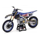 NewRay Toys Yamaha YZ450F Motocross of Nations Bike Eli Tomac Race Team Replica, 1:12 Scale, Kids, Gifts, Birthdays - Retail: $28