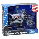 NewRay Toys Yamaha YZ450F Motocross of Nations Bike Eli Tomac Race Team Replica, 1:12 Scale, Kids, Gifts, Birthdays - Retail: $28