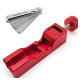 Maxanda Spark Plug Gap Gauge Tool Set for 16mm 14mm 12mm 10mm Spark Plug Gap Adjustment with 32 Blade Steel Spark Plug Feeler Gap Tool - Retail: $16