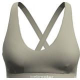 icebreaker Womens Merino Blend 125 Cool-Lite Sprite Racerback Bra - Ashen - X-Small - Retail: $48