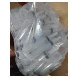 100 Pack Syringes with Tip Cap, 20ml Liquid Syringe BPA-Free Suringes - Retail: $25
