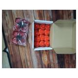 Amagic 1000 Pieces Red Artificial Rose Petals with 12 Red Heart LED Tea Lights, Rose Petals and Candles Set for Proposal, Anniversary, Romantic Night, Wedding Decor - Retail: $7